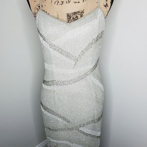 Scala sequined evening gown